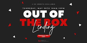 Out Of The Box Lending (2 CE) w/ Lerea Mares