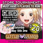 One Piece May Weekly Store Tournament - Extra Booster Prizes!!