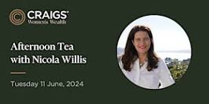 Afternoon Tea with Nicola Willis  - Tauranga