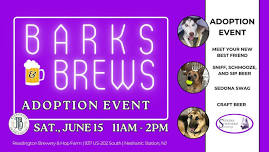 Barks & Brews Adoption Event