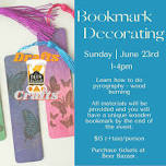 Drafts & Crafts: Bookmark Decorating