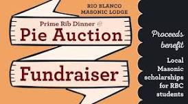 Pie Auction and Prime Rib Dinner