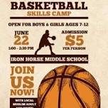 BasketBall Skills Camp – Ages 7-12