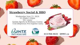 50+ Centre Strawberry Social & BBQ