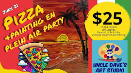 Pizza & painting party!