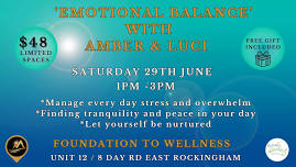 'EMOTIONAL BALANCE' with Amber & Luci