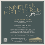 The Nineteen Forty-Three Gala — Toccoa-Stephens County Chamber of Commerce