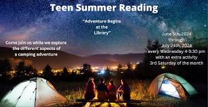 Teen Summer Reading Activities