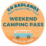 Go Badlands Weekend Camping Pass