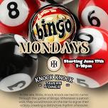 Bingo Monday at Knock Knock!