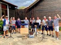 OUTSIDE THE LONGSHED  AND  COLLECTING FOR THE SUTTON HOO SHIPS COMPANY