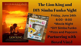 The Lion King and DIY Simba Funko