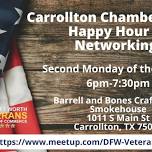 Carrollton Chamber Circle Happy Hour & Networking with the DFW Veterans Chamber