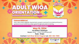 Adult WIOA Orientation