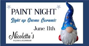 Light Up Gnome Paint Night,