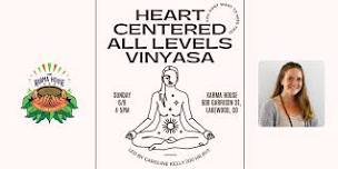 Heart Centered All Levels Vinyasa