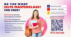 IELTS Free Masterclass