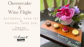 Countdown to Summer Cheesecake & Wine Pairing