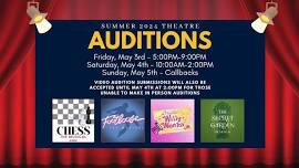 Summer Theatre Auditions