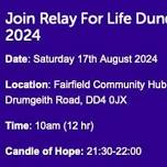 Relay For Life - Dundee 2024