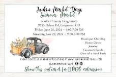 Junkin' Market Days Longmont