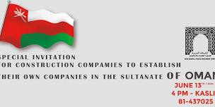 Contracting Opportunities in Oman