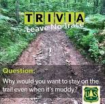 U.S. Forest Service-Leave No Trace Trivia & Outreach Evening