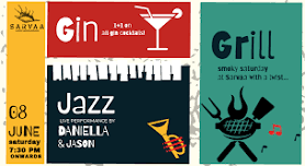 Gin, Jazz, Grill - World Gin Day at Sarvaa