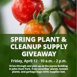 Spring Plant & Cleanup Supply Giveaway 