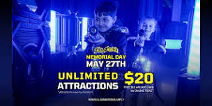 Memorial Day | Zap Zone Waterford