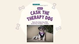 Read to Cash, the Therapy Dog