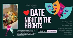 Date Night in the Heights - Shakespeare & Charcuterie!