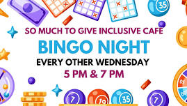 BINGO & Dinner 7 PM Seating