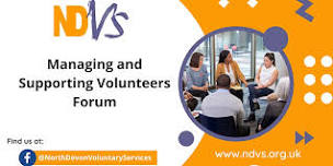 NDVS Managing and Supporting Volunteers Forum