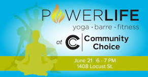 Community Choice Locust Yoga hosted by Power Life