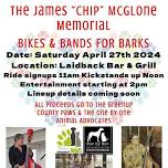 James “Chip” McGlone BIKES & BANDS FOR BARKS