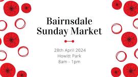 Bairnsdale Sunday Market: 28th April 2024