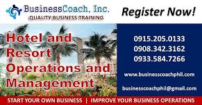 Hotel and Resort Operations and Management