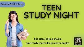 Teen Study Night