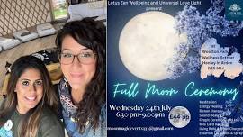 FULL MOON CEREMONY, WITH RANJEETA & KIRSTY