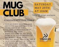 MUG CLUB year 2 — SYNDICATE BREWING CO.