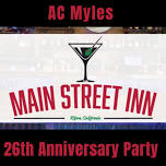 AC Myles & Band at Main Street Inn 26 Anniversary Party