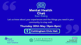 Mental Health Chats - East Riding