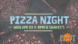 Pizza Night Camp Fundraiser