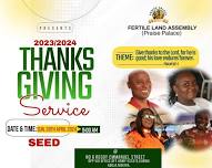 2023/2024 Thanksgiving Service