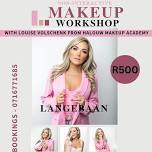 makeup workshop with Louise Volschenk from Halouw makeup academy