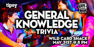 Airdrie: Wild Card Shack - General Knowledge Trivia Night - May 31, 8pm