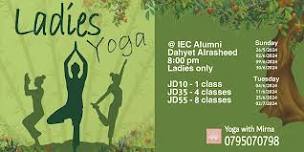 June YOGA Ladies classes