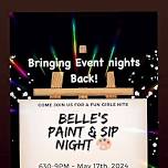 Belle’s Paint, Sip & Shop Night