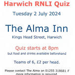 Harwich RNLI Quiz Night – Join Us for a Fun-Filled Evening!